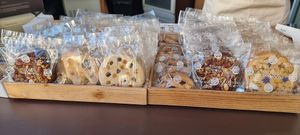 Selection of biscuits at Veggies Patagonicos in El Calafate