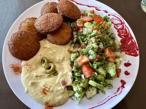 Falafel  at Comida Arabe Elia Esber in El Calafate