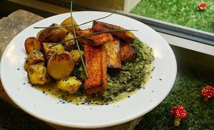 tofu  at Veggie in Bratislava