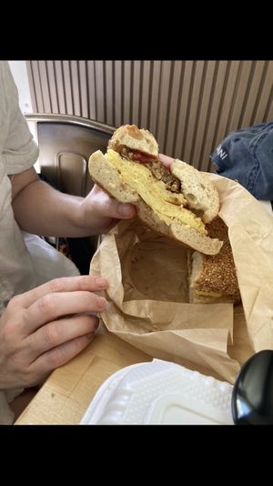   at Bagel Time Cafe in Cape May