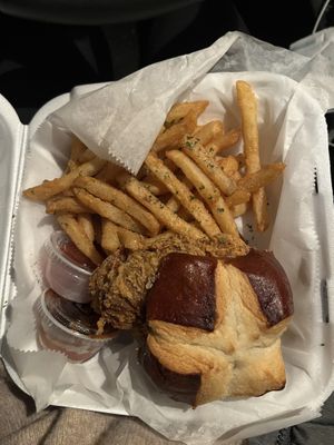 Chicken Sandwich… wow  at Garden of Soul in Bedford
