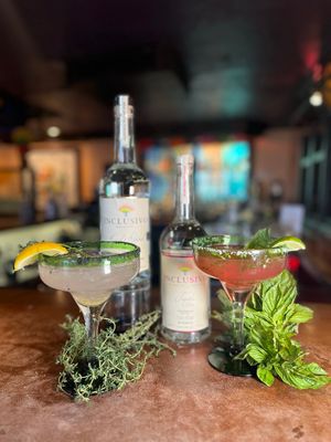 Margaritas! Most are animal product free made with 100% blue agave tequila, fruit, juices and other fun flavors. at Franklin Inn in Pittsburgh