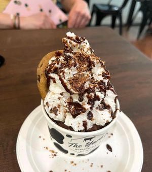 Miniature Not Milk at The Yard Milkshake Bar in St Petersburg