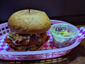 Chipotle Chicken Sammy at Speed-o Cappuccino in Portland