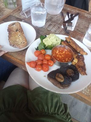 Vegan Breakfast  at Cha Lounge in Leeds