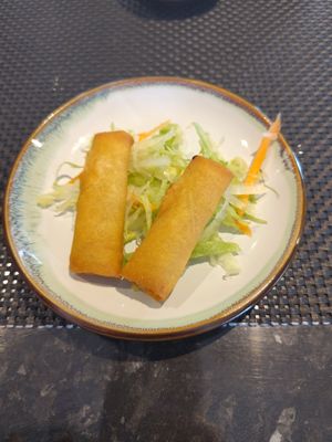 Springrolls at Ichiban in Marbella