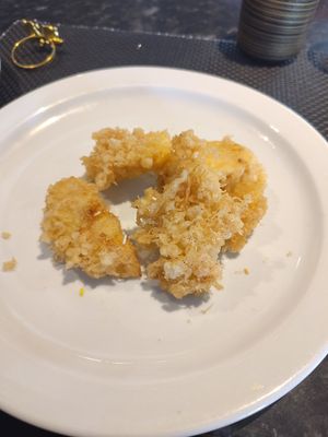 Fried banana at Ichiban in Marbella