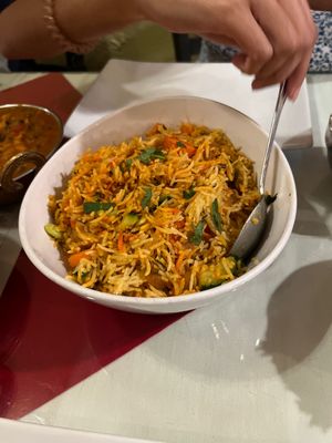 Vegetable biryani   at Masala Indian Cuisine in Jacksonville