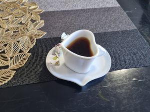 Coffee at Cafe Shirahama in Kagoshima