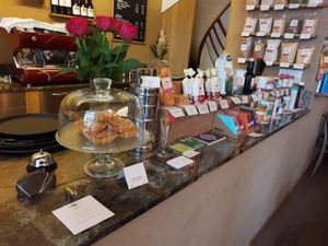 Vegan dessert at Mohini in Zurich