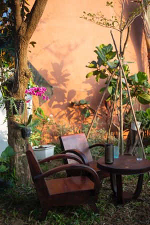 Outdoor sitting at Tropical Eatery by Chay Vui in Hoi An