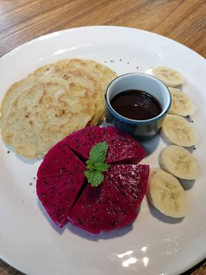 Pancakes at Tropical Eatery by Chay Vui in Hoi An