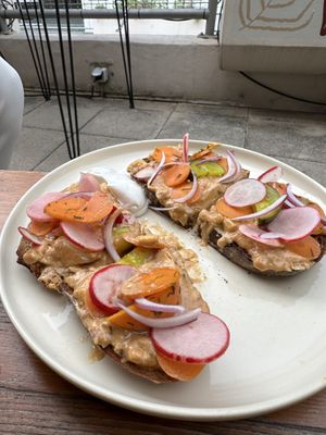 Obazda Bread  at Café Cosmo in Landau
