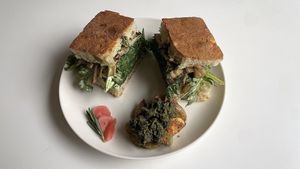 Menu : Upcoming spring unduck  at Abandoned Sandwich - 언덕 UNDUCK in Seoul