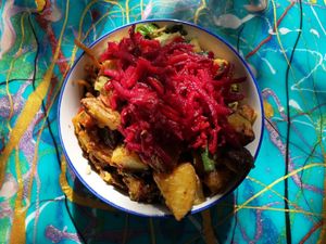  at Juicy Beetroot Cafe in Fremantle