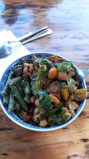 Small bowl for lunch at Juicy Beetroot Cafe in Fremantle