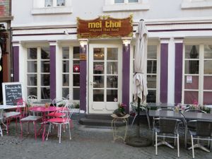 the restaurant with outdoor seating at Mei Thai in Saarbrucken
