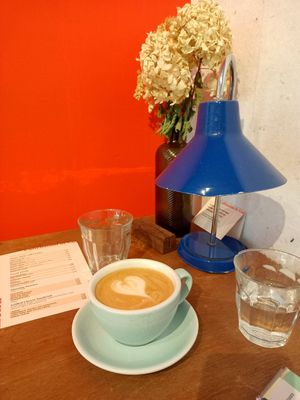 Coffee at Caffènation in Amsterdam