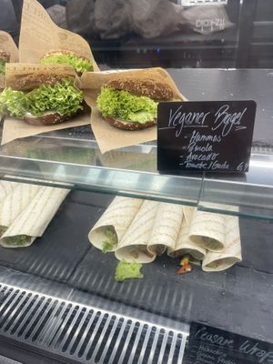 Vegan bagel   at The Coffice Harbour in Cologne