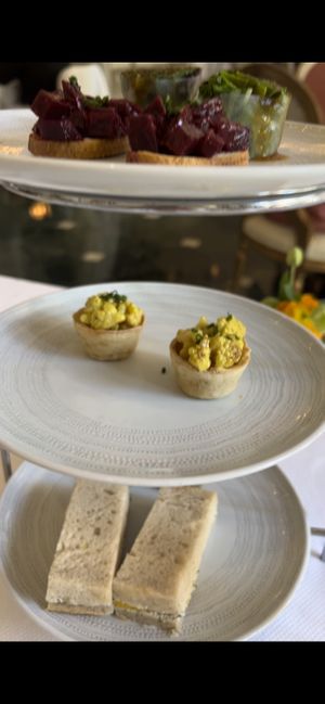 Savory course  at The French Room at the Adolphus Hotel in Dallas