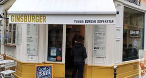 Facade at Ginsburger Vegetarian Superstar in Paris