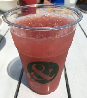 Strawberry Jalapeno Agua Fresca at Crisp & Green in Apple Valley