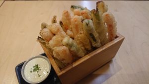 Tempura at Kabuki Sushi in Leiria