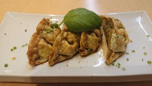 Gyozas at Kabuki Sushi in Leiria