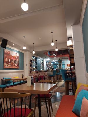 inside at Hayat Little Istanbul in Thessaloniki