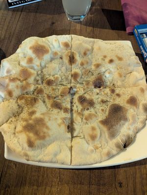 "focaccia" at Inti Garden in Puerto Baquerizo Moreno