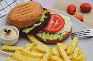 Burger 269 at Bistro 269 in Vystrkov