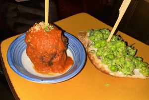 Meatball &.. can’t remember the name of the other  at Follies in Fitzroy