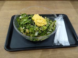 Nanban tofu salad at CHOPPED SALAD DAY - 新宿住友ビル店 in Tokyo