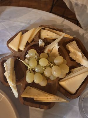 Cheese platter   at Restaurant Triana in Chefchaouen