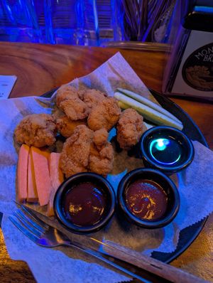 Cauliflower wings at Monteverde Brewing Company in Monteverde