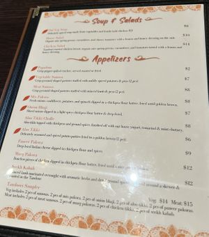   at Tandoor in Sarasota