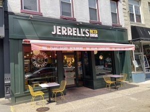 Outside  at Jerrell's Betr Brgr in Hoboken