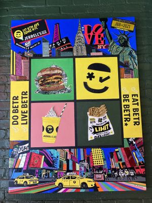 Inside  at Jerrell's Betr Brgr in Hoboken