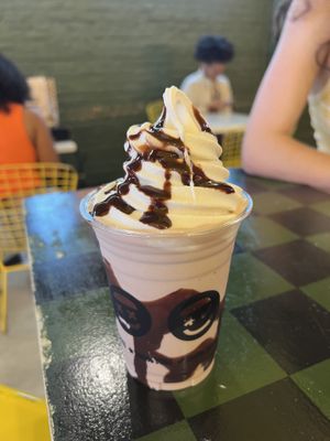 Chocolate shake  at Jerrell's Betr Brgr in Hoboken