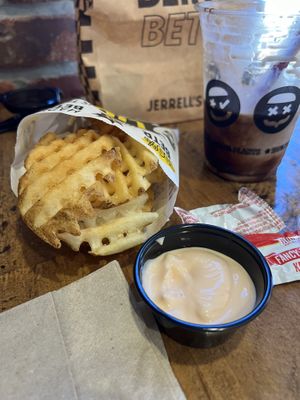 Fries  at Jerrell's Betr Brgr in Hoboken