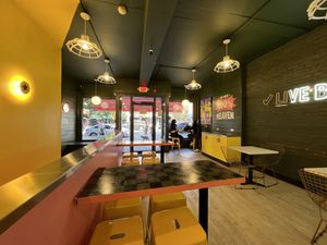 Inside  at Jerrell's Betr Brgr in Hoboken