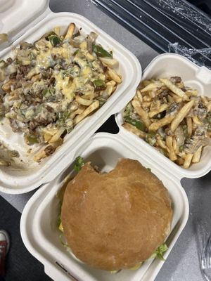 Look at these insanely great fries!  at Wanted Grill in Santa Clarita