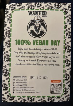   at Wanted Grill in Santa Clarita