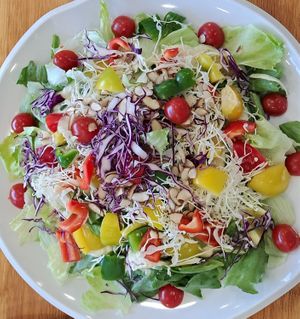 Salad - 15,000won at Loving Hut - Peace Point in Daegu