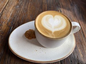 Oat Cappuccino   at Roots  in Canggu