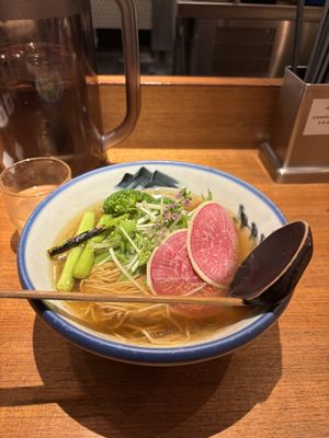 Vegan rainbow ramen   at Afuri - Shinjuku Sumitomo in Tokyo