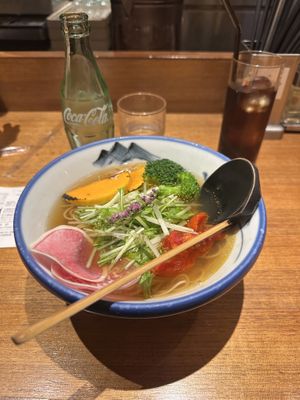 Vegan Ramen  at Afuri - Shinjuku Sumitomo in Tokyo