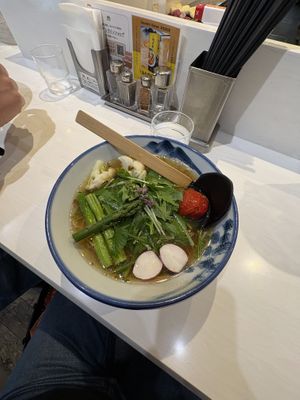 Vegan ramen   at Afuri - Shinjuku Sumitomo in Tokyo
