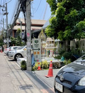 Sign  at Imjai Vegan in Chiang Mai
