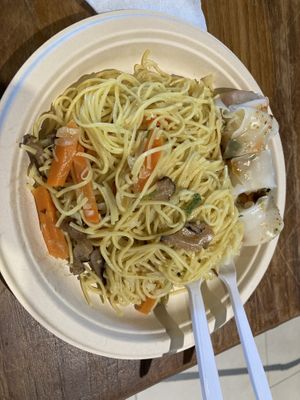 Noodles   at Imjai Vegan in Chiang Mai